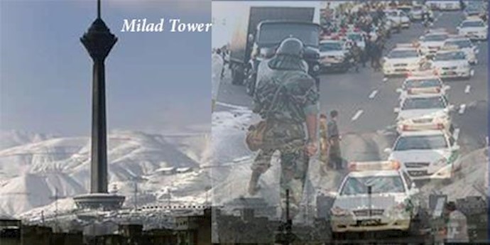 Iran’s “Guidance” or “Moral” police stationed in front of Tehran film festival