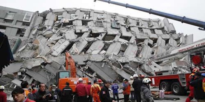 More than 100 missing, 13 dead in Taiwan quake