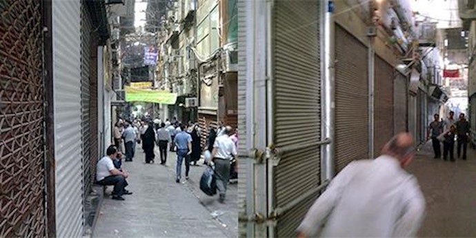 Tehran, Iran: More than a hundred Steel factories and dealers shut down their businesses in protest to tax extortions