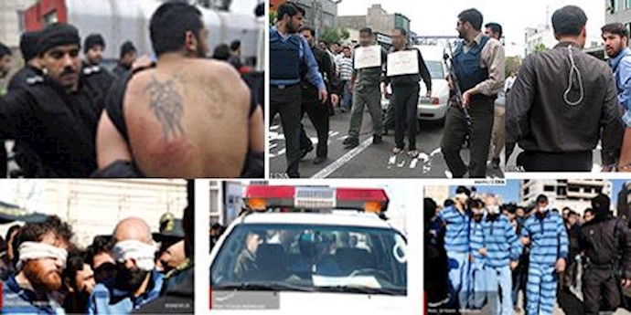 Iran youth humiliated, paraded in the streets