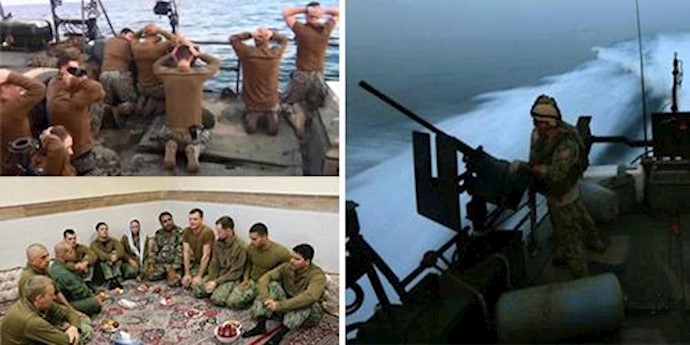  'U.S. Sailors captive by Iranian Revolutionary Guards '