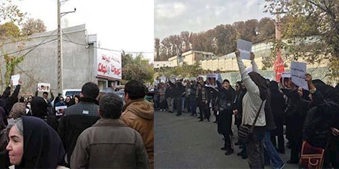 Iran: Heartbroken mothers and family members of political prisoners stage protest rally in Tehran