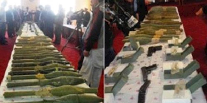 Huge cache of Iran-made explosives and weapons seized in Bamyan province of Afghanistan