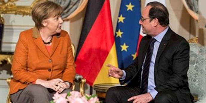 Hollande, Merkel express strong common concern about the situation in Syria