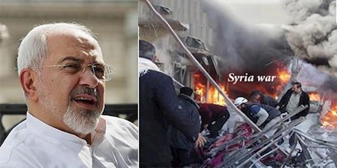 Trip by mullahs’ foreign minister to London and participation in Syria conference would only add to the Syrian crisis