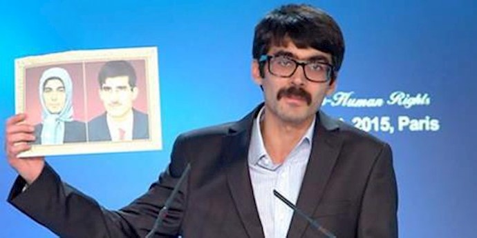  'Former Iranian political prisoner, Farzhad Madadzadeh'