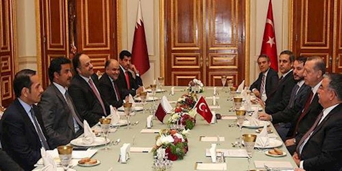 Amir Of Qatar and Turkish president discussed the latest regional and international developments