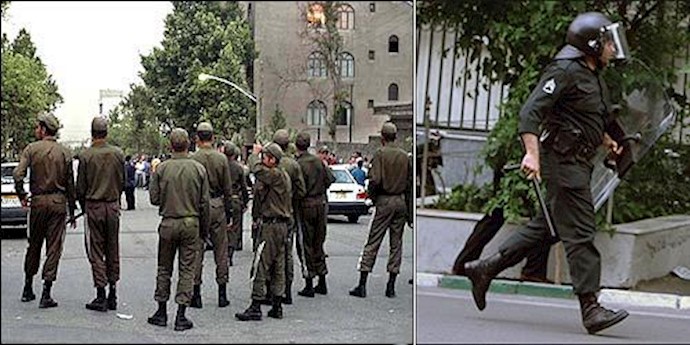 Tehran: Protest against government agents harassing people outside theaters
