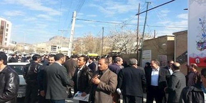  'Teachers rallying in Ilam [File Photo]'