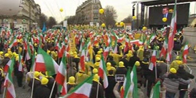 Leading French Unions protest Rouhani’s visit to France