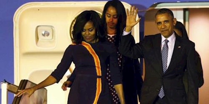 US president aiming to restart a new relation with Argentina arrives in Buenos Aires