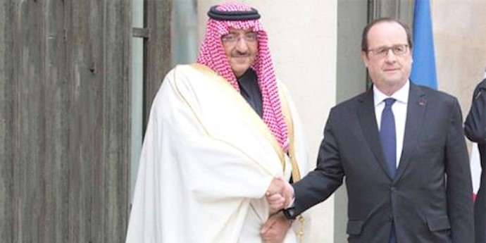 Hollande expressed support to Saudi efforts to reinstate the internationally-recognized government in Yemen