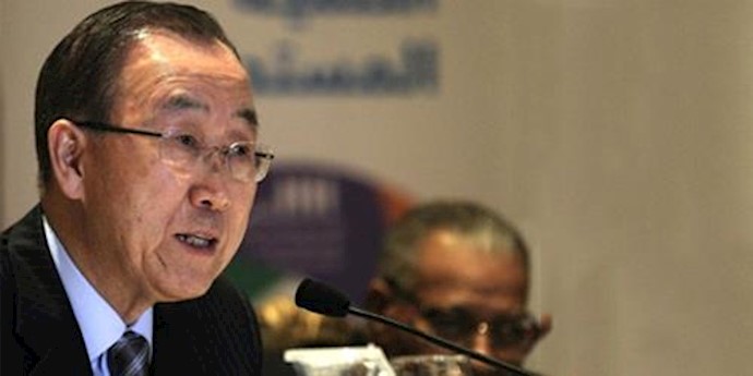 Ban Ki-moon appealed for an end to war and violence in Syria and the region