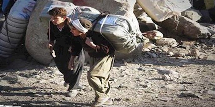 Iran state guards killed an innocent load-carrier