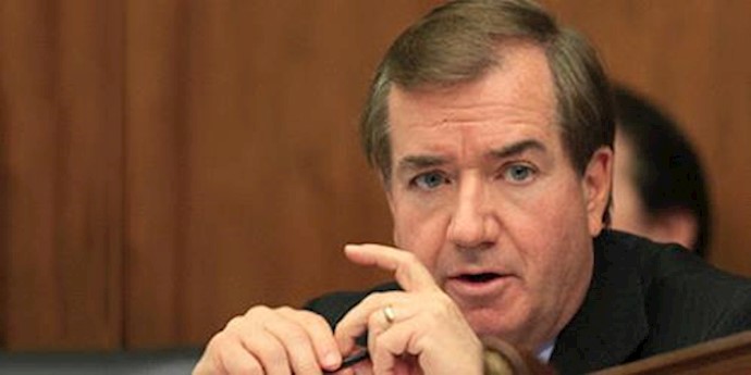  'Congressman Ed Royce, the Chairman of the Foreign Affairs Committee of the United States'
