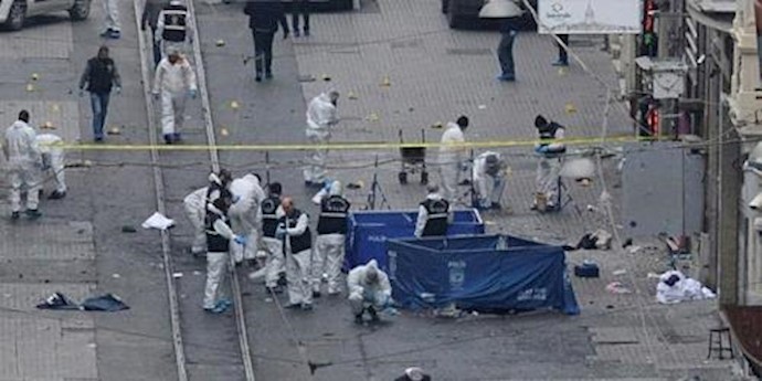 Turkey: Five people including a suicide bomber killed and 36 wounded in central Istanbul