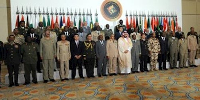 Military chiefs from 39 countries met Sunday in Riyadh