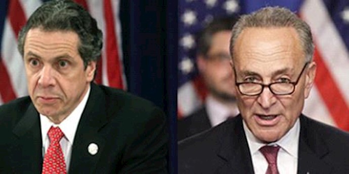  'New York Governor Andrew Cuomo and NY Senator Chuck Schumer'
