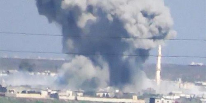 Amateur video purports to show Russian airstrikes in Syria despite truce