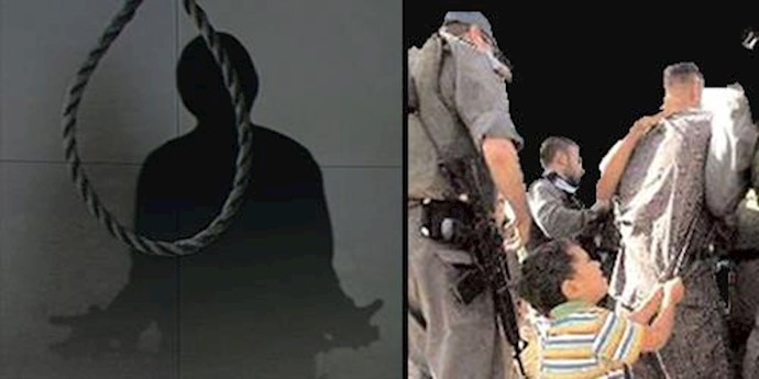 Iran: The boy screams ’don’t hang my father!’