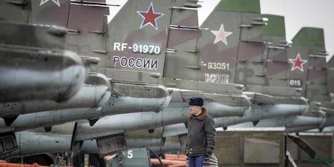 Russian warplanes sit idle on Syria base during cease-fire