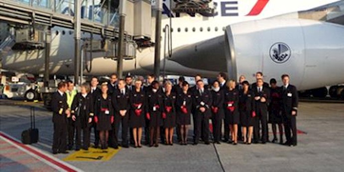  'Air France Crew are given choice of rejecting routs to Iran'