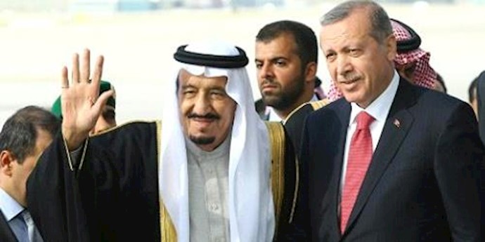 Saudi King Salman met with Turkish President