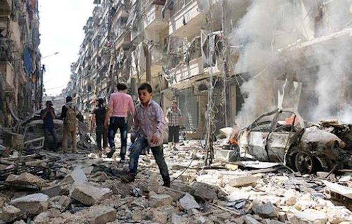 Women, children and doctors killed in devastating bombing in Aleppo