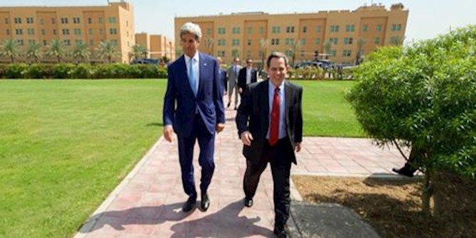 John Kerry is on a one-day visit to Baghdad
