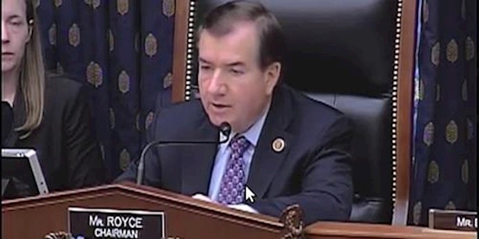  'House Foreign Affairs Committee Chairman Ed Royce'