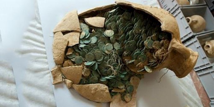 Roman coins discovered in Spanish town worth several million euros