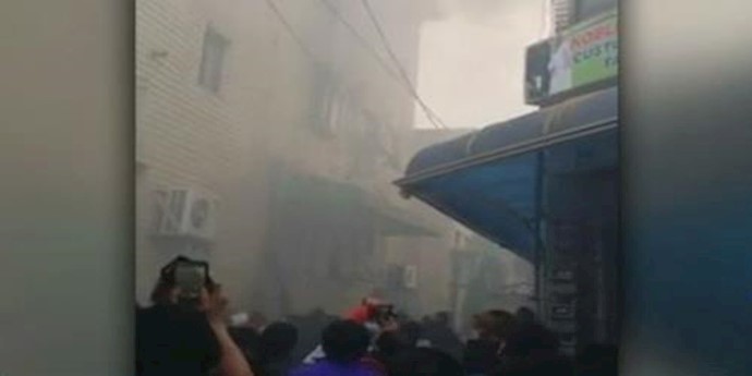 S. Korea: A young mother and her 3 babies jump from a burning building