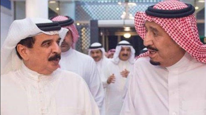 Saudi and Bahrain reviewed relations and topics of common interest