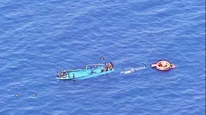  'Some 20 bodies of migrants have been spoted in the water'