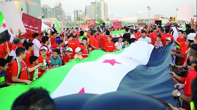 Syrians in Qatar denounce Assad regime