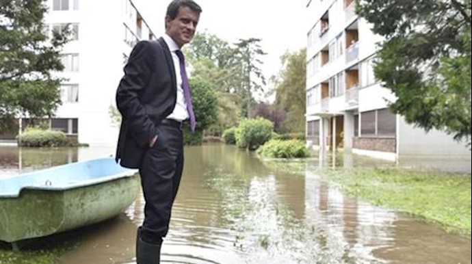Paris floods: French PM Valls announces emergency fund