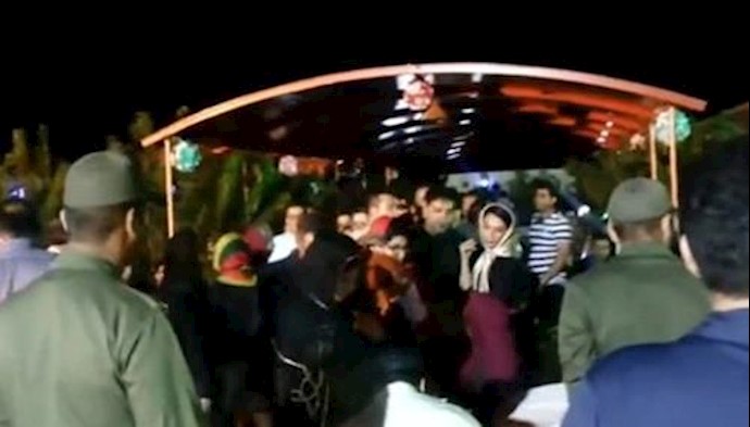 Iran: The repressive Basij forces raided two parties in Nishapur, Iran, arresting 70 people
