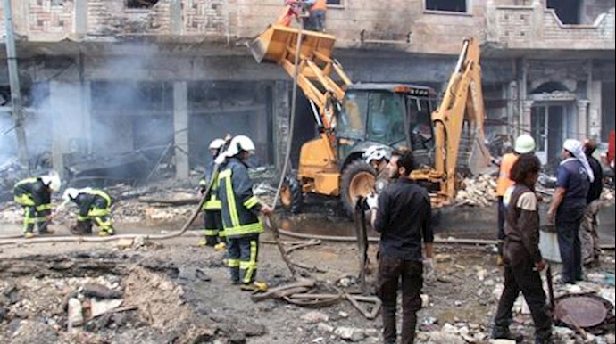 Raids on Syria market kill 21