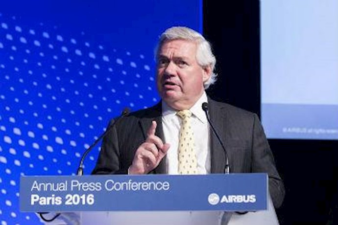 Financial community reluctance for doing deals with Iran hampering Airbus plans