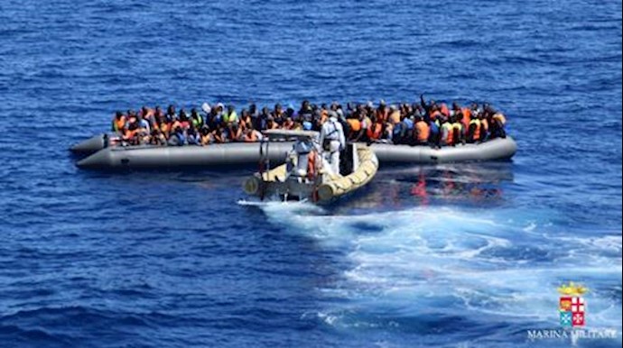 At least 10 dead on migrant boat sinking off Italy