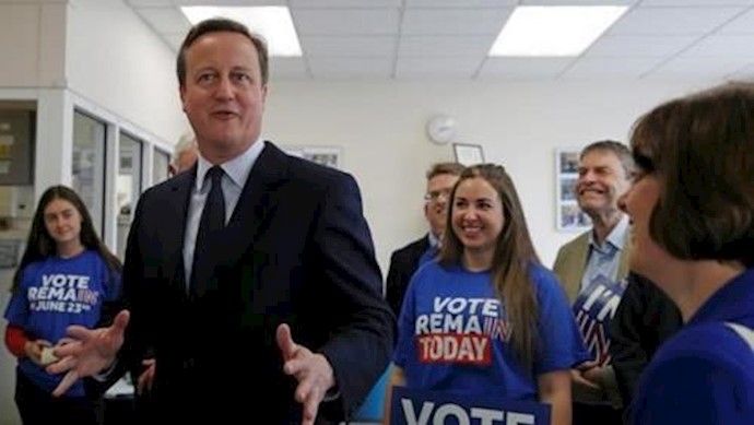 Cameron’s last-minute appeal to voters , ‘Brits don’t quit’