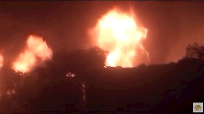  'Camp Liberty, Iraq under heavy missile attack'