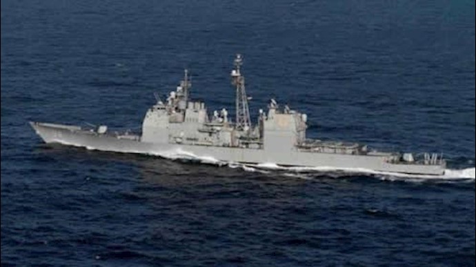 U.S. military accuses Russian warship of aggressive maneuvers near U.S. navy ship