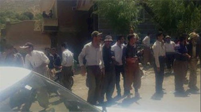  'Angry residents of Sardasht, Northwest Iran clashed with State Security forces'
