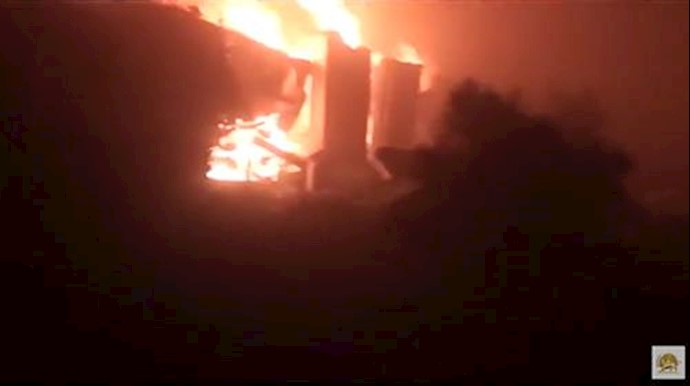  'Camp Liberty, Iraq came under missile attack from Iranian regime affiliated militants'