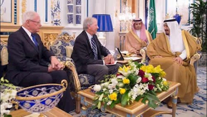 King Salman meets with U.S. Delegation from the Republican and Democratic parties