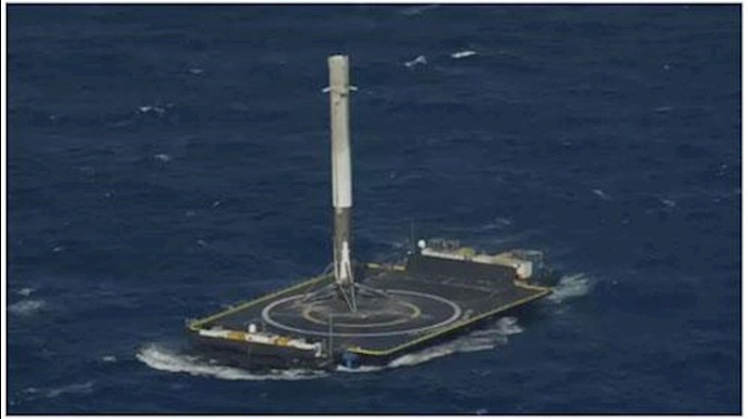 A Sixth Success! SpaceX Again Lands Rocket on a Ship at Sea