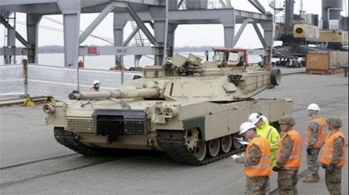  'An Abrams main battle tank, for U.S'
