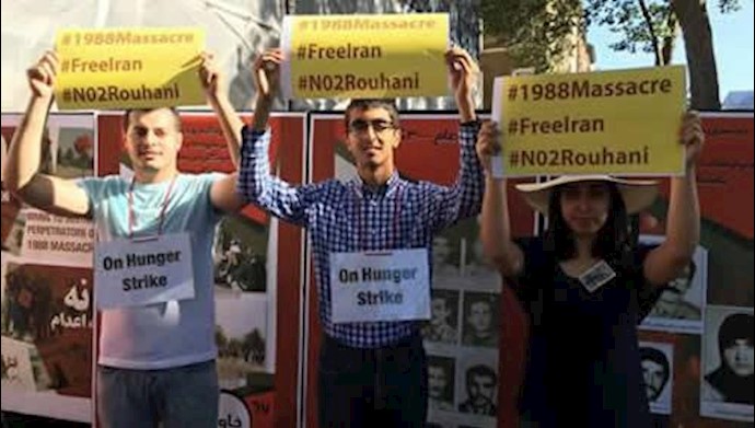 Protesters mount hunger strike outside Downing Street over Iran regime’s executions