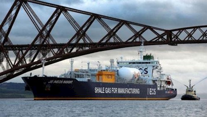 Britain’s first U.S. shale gas delivery arrives in Scotland+Video & photos